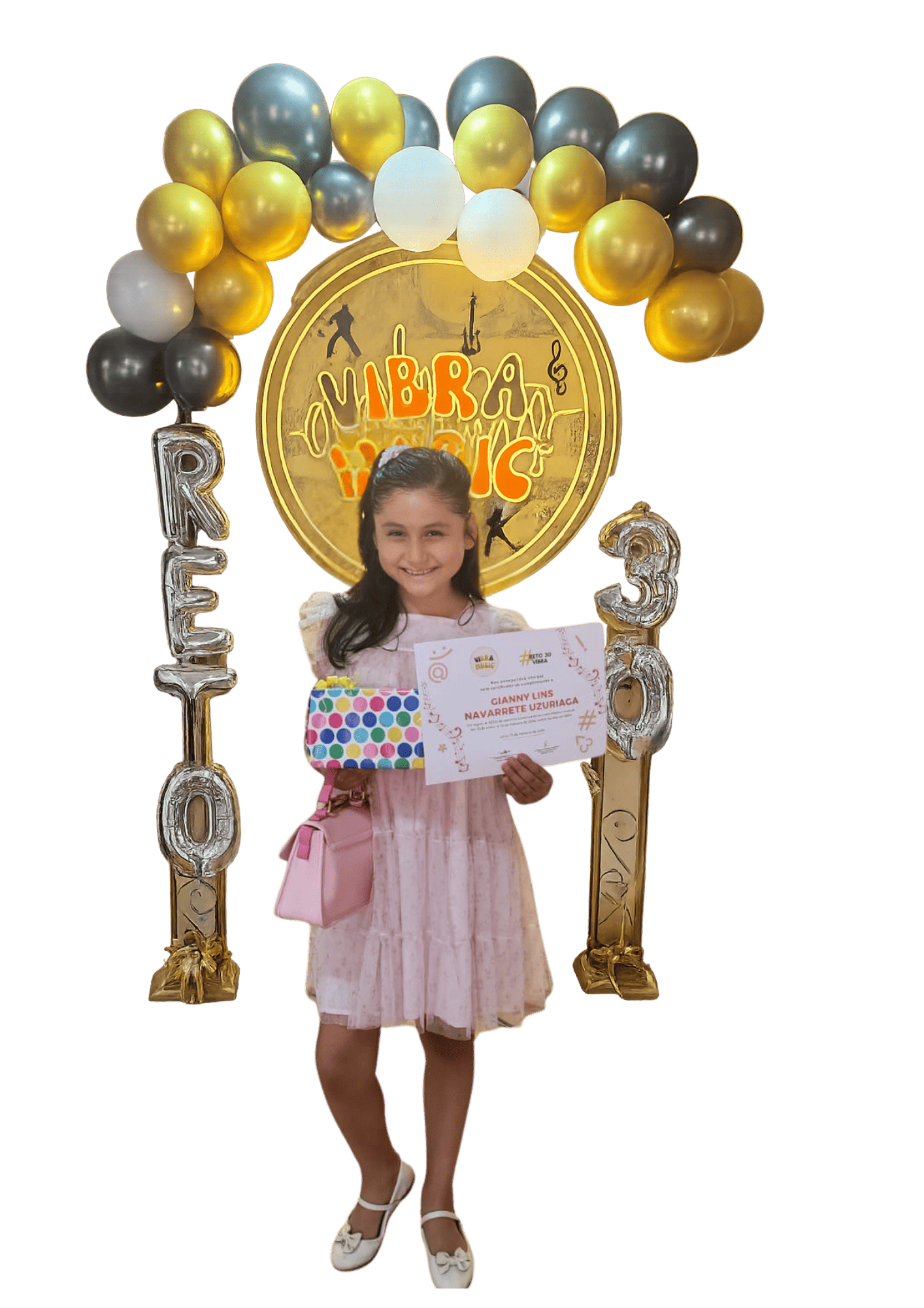 Alumna ganadora del reto de prácticas en Vibra Music